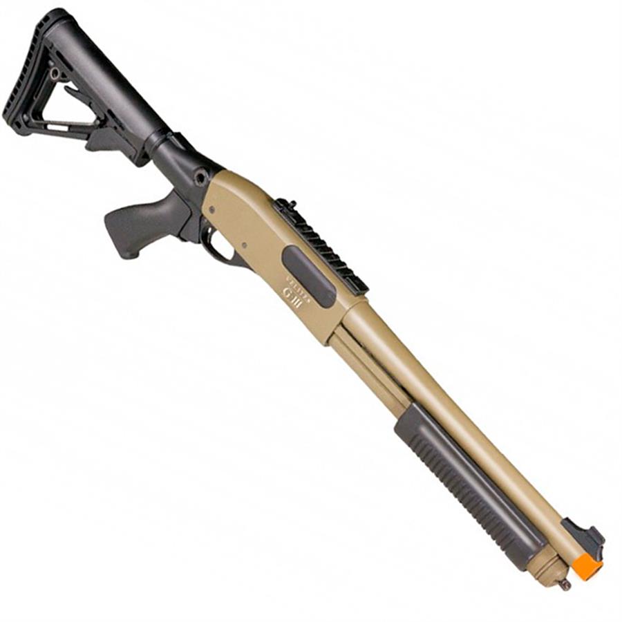 Shotgun Airsoft GBB VELITES GIII TAN Full Metal Secutor