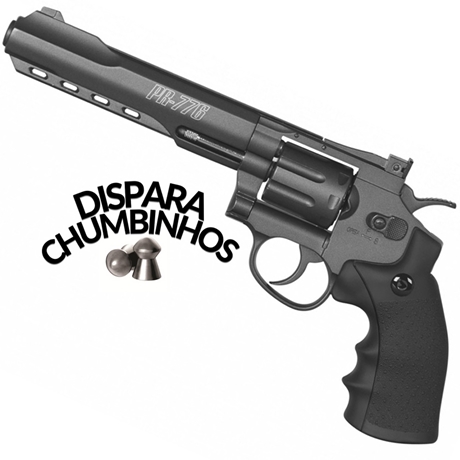 REVOLVER 357 MAGNUM  CILINDRO DE TITANIO 8 BALAS 