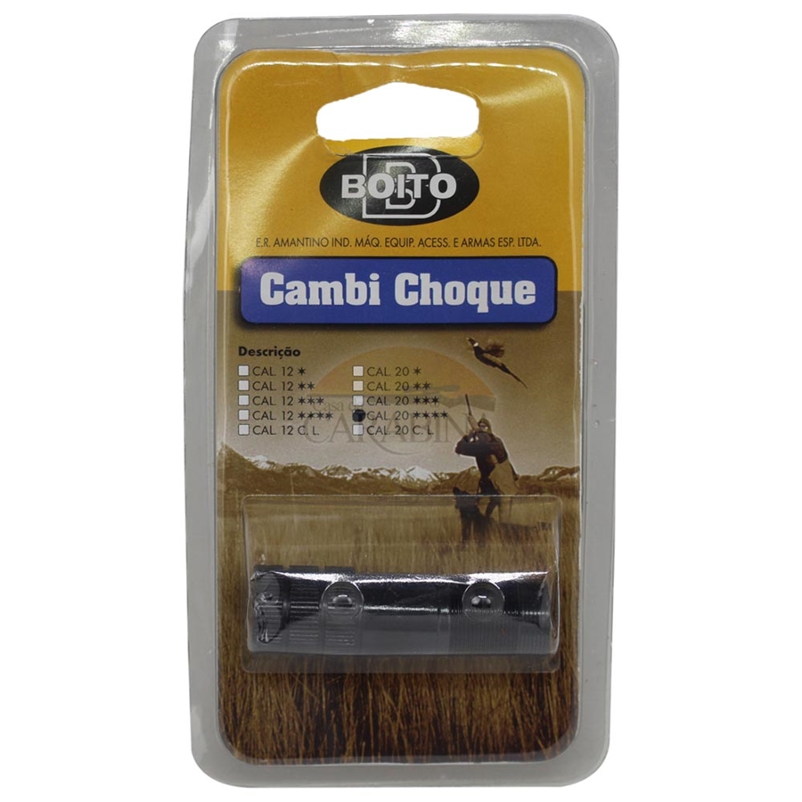 Choque Cambiável N4 Externo Calibre 20 Boito Casa da Carabina