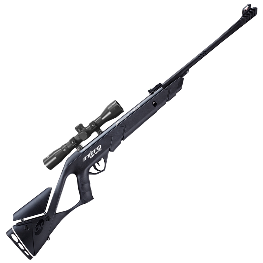 Carabina de Pressão CBC NITRO Advanced 5.5 + Luneta 4X32