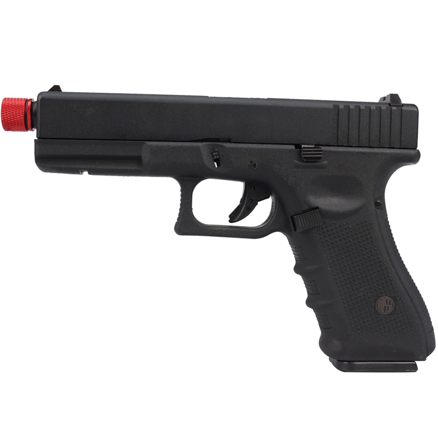 Pistola Airsoft Gbb Glock R Slide Metal Blow Back Mm Rossi