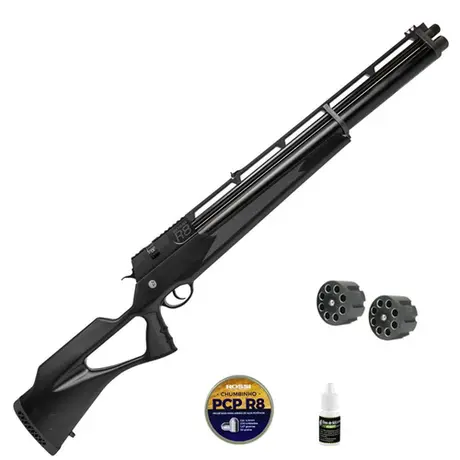 Carabina de Pressão PCP R8 Black Standard Rossi 5.5mm