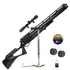 Carabina PCP R8 Black Standard Rossi 5.5 + Luneta 4X32 + Bomba PCP