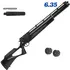 Carabina de Pressão PCP Rossi R8 BLACK Standard 6.35mm Alto Fluxo