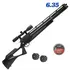 Carabina PCP Rossi R8 BLACK STD 6.35mm Combo