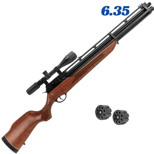 Carabina PCP Rossi R8 6.35mm STD + Luneta 6-24x42