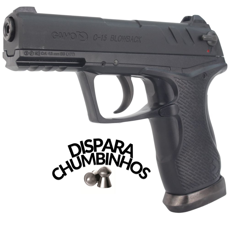 GAMO C-15 CO2 Cal.4,5 - ARIA COMPRESSA & CO2 - GAMO PISTOLE - Compra Online Su Armeria Rossetti - Foto 10