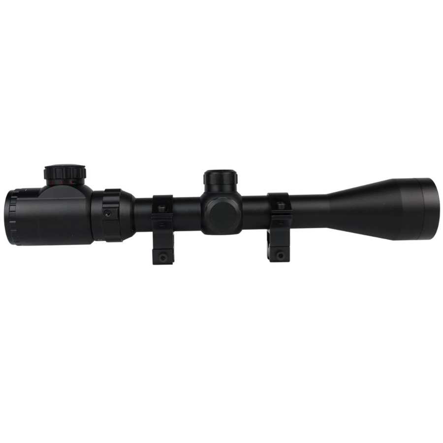 Lunette De Fusil 3-9x40 Avec Réticule Mil Dot éclairé - Montures 11mm Et 20mm Offertes - Parfaite Pour Le Tir