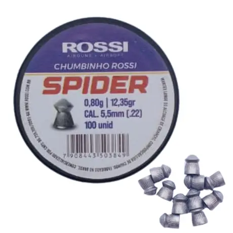 Chumbinho Rossi Spider - Cal 5.5mm (100UN)