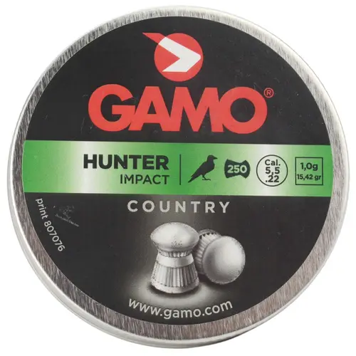 Chumbinho Gamo Hunter Impact 5.5mm (250 UN)