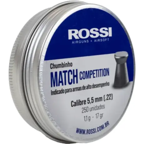 Chumbinho Rossi Match Competition - Cal 5.5mm (250UN)