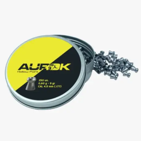 Chumbinho Aurok HOLLOW POINT 4.5 250un