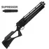Carabina PCP Rossi R8 SHORT Alto Fluxo Black 6.35mm 8 Tiros