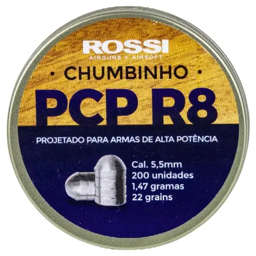 Chumbinho Rossi PCP R8 5.5mm (200UN)