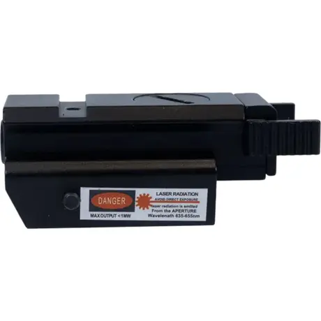 Emissor de Laser p/ Airsoft c/ Ajuste e Trilho 22mm