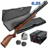 Carabina de Pressão PCP Rossi R8 6.35mm Standard + Case e Compressor