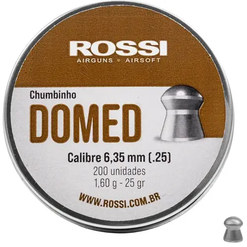 Chumbinho Rossi Domed 6.35mm (200UN)