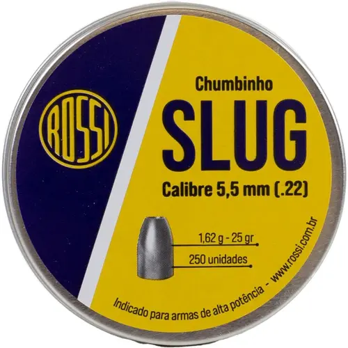 Chumbinho Rossi SLUG 5.5mm 250UN