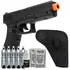 Pistola CO2 Glock G17 4.5 mm + Coldre, 5 Co2, 600 Esferas