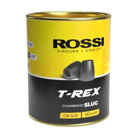 Chumbinho Rossi Slug T-Rex 6,35