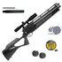 Carabina PCP Rossi R8 SHORT Alto Fluxo Black 6.35mm 8 Tiros Kit