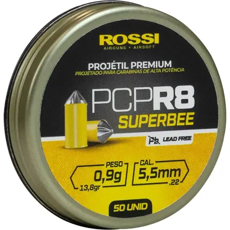 Projétil Premium Rossi PCP R8 5.5
