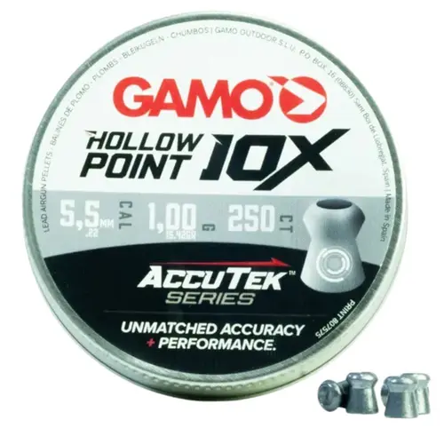 Chumbinho Gamo Hollow Point 10x  5.5 (250un)