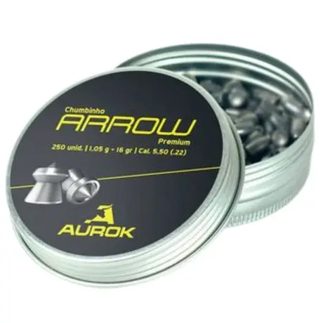 Chumbinho Aurok Premium Arrow 5.5 250un