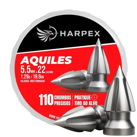 Chumbinho Harpex Aquiles -Cal 5.5mm 110UN