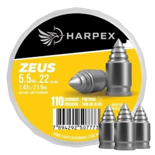 Chumbinho Harpex Zeus -Cal 5.5mm 110UN