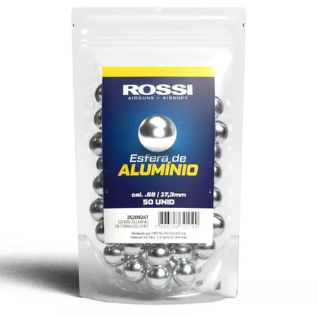 Esferas de Alumínio Rossi .68 (50UN)