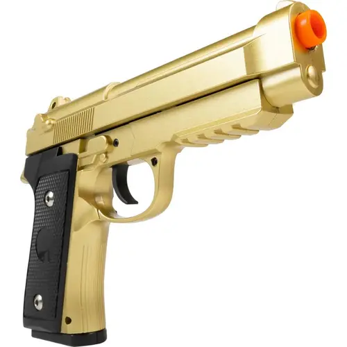 Pistola Airsoft de Mola PT92 V22 Gold 6 mm