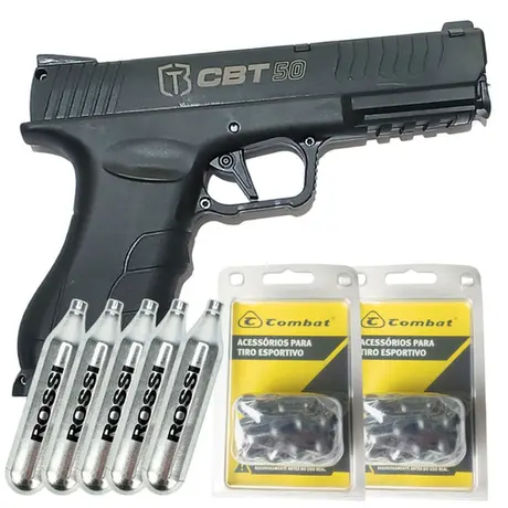 Pistola Co2 CBT .50 Combat Kit