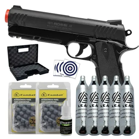 Pistola Rossi 1911 .50 Co2 KIT