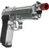 ROSSI M92 SILVER GREEN GAS BLOWBACK 6MM