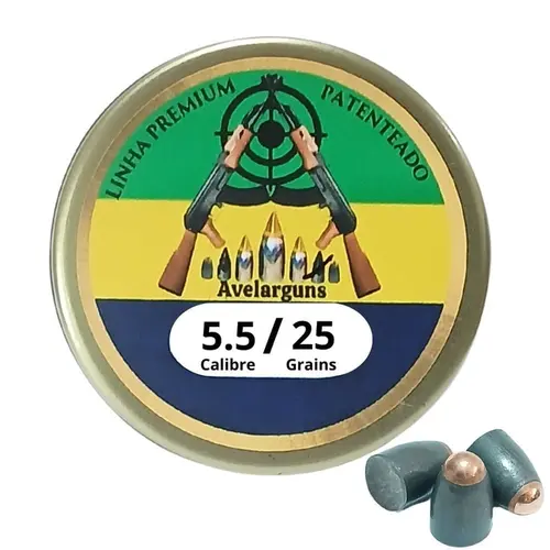 Chumbinho Avelar Slug Torpedo 5.5mm 100UN