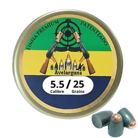 Chumbinho Avelar Slug Torpedo 5.5mm 100UN
