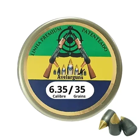 Chumbinho Avelar Slug Perfurante AP1 6.35mm 40UN