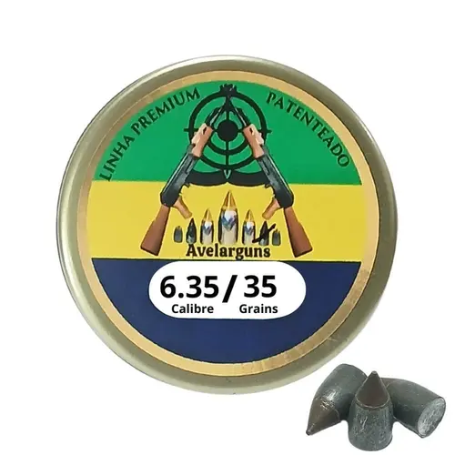 Chumbinho Avelar Slug Abath 6.35mm 40UN
