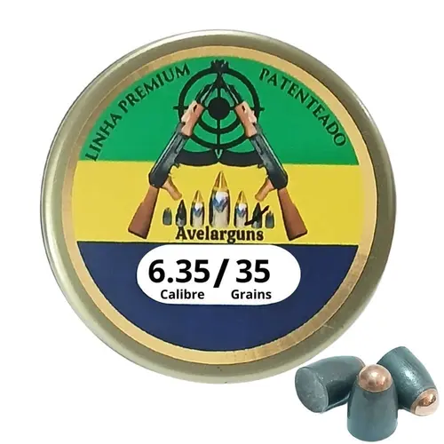 Chumbinho Avelar Slug Torpedo 6.35mm 100UN