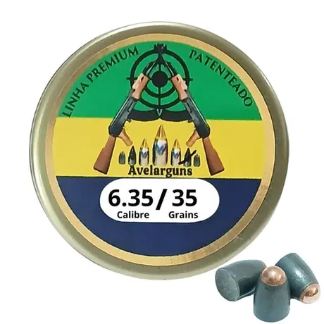 Chumbinho Avelar Slug Torpedo 6.35mm 100UN