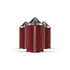 CHUMBINHO FELDMAN FORCES JAVAL RED 6.35MM (50UN)
