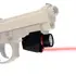 Lanterna Tática Rossi 500 Lumens com Laser Vermelho para Trilho 22mm