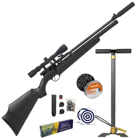 Carabina PCP Rossi Dione VR 5.5mm com Luneta e Bomba