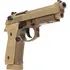 Pistola CO2 Rossi M92 Tan Blowback Full Metal 4.5mm Combo