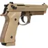 Pistola CO2 Rossi M92 Tan Blowback Full Metal 4.5mm Combo