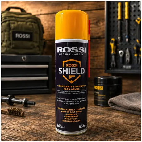 Óleo Lubrificante Spray Rossi Shield 300ml