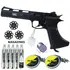 Pistola Raptor TAG 4.5mm CO2 + 500 Chumbinhos