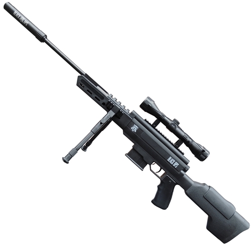 carabina de pressão sniper black ops gás ram 5 5 luneta e bipé