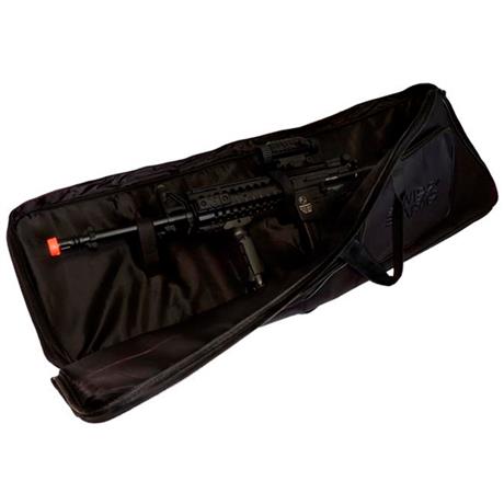 Case Preto Para Rifles Airsoft Swiss Arms